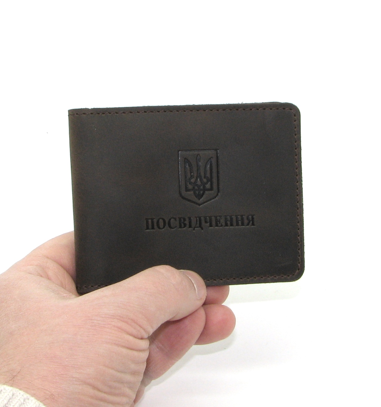 Обложка для удостоверения из натуральной кожи Posvid Hole col.F Обложка для удостоверения из натуральной кожи Posvid Hole col.F